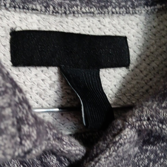 Black Scale Heather Gray Hooded Sweater Jacket Size Medium - Picture 2 of 5